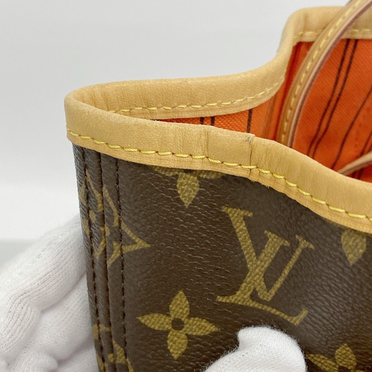 Louis Vuitton Tote Monogram Neverfull MM Piment — view 7