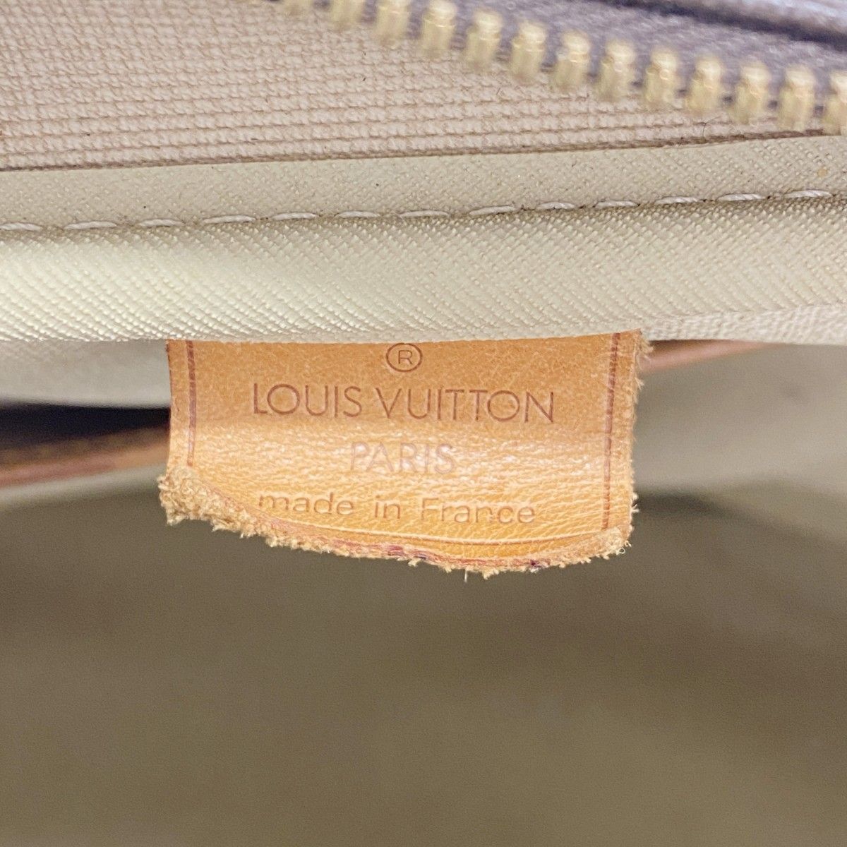 Louis Vuitton Handbag Monogram Deauville Brown — view 5