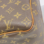 Louis Vuitton Handbag Monogram Deauville Brown — view 6