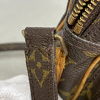 Louis Vuitton Shoulder Bag Monogram Amazon Brown — view 9