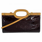 Louis Vuitton Handbag Vernis Roxuba Tall Live Amarante 2-Way
