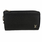 Louis Vuitton Wallet Taiga Zippy Dragonne Noir