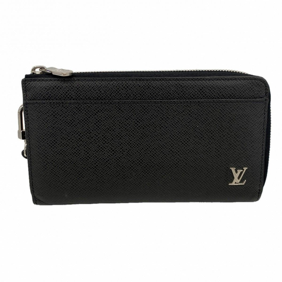 Louis Vuitton Wallet Taiga Zippy Dragonne Noir