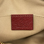 Gucci Shoulder Bag Flora Red Multicolor Gold — view 5