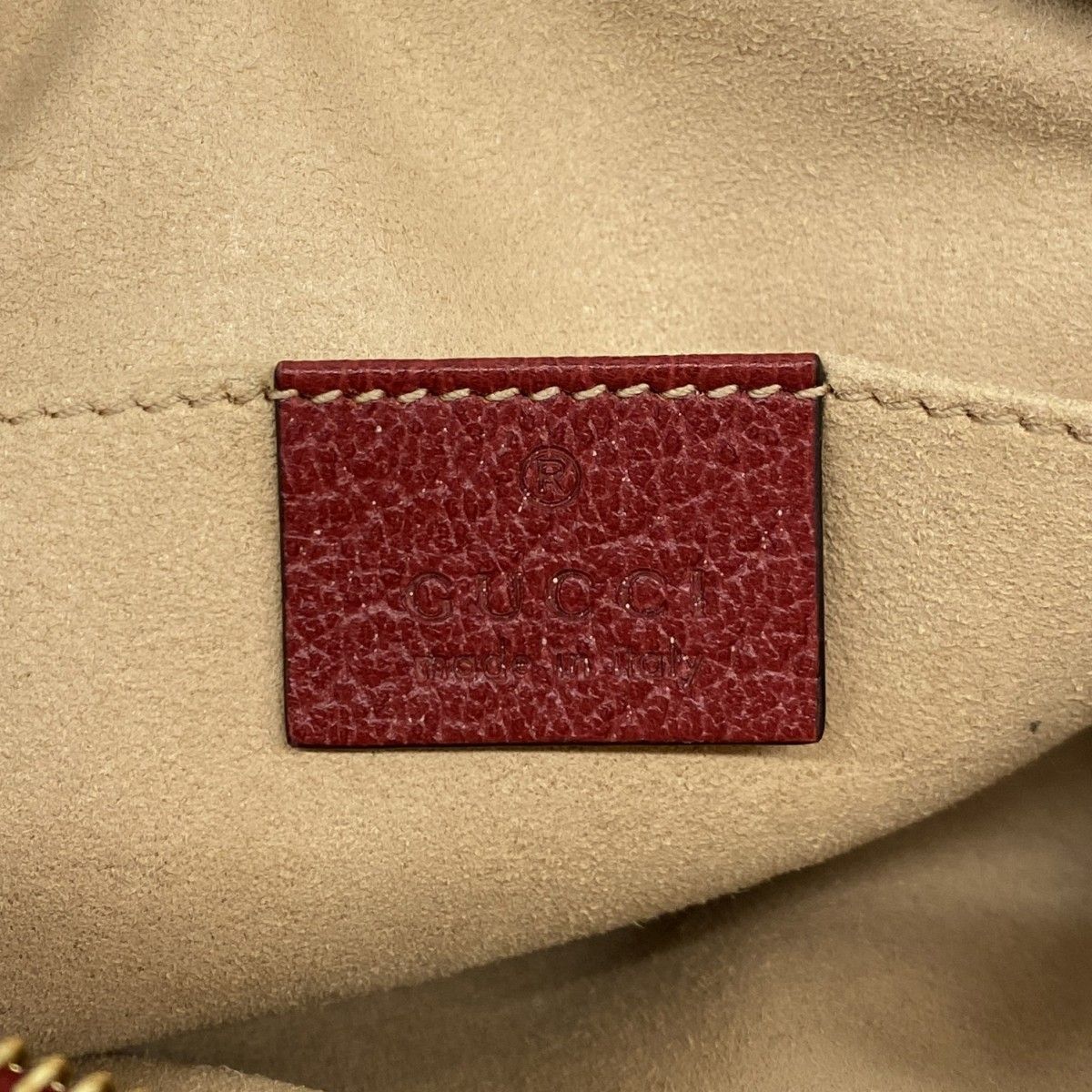 Gucci Shoulder Bag Flora Red Multicolor Gold — view 5