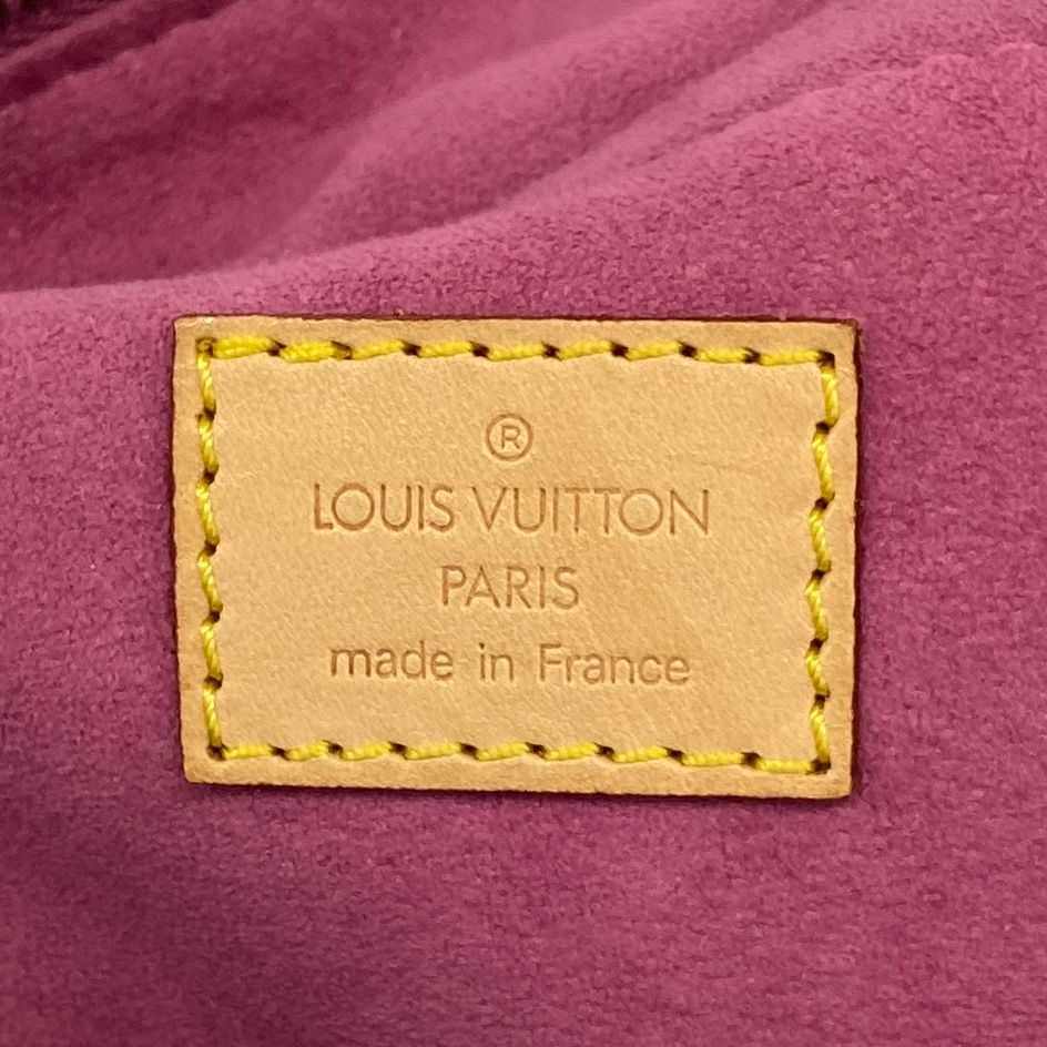 Louis Vuitton Handbag Monogram Denim Neo Speedy Fuchsia — view 5