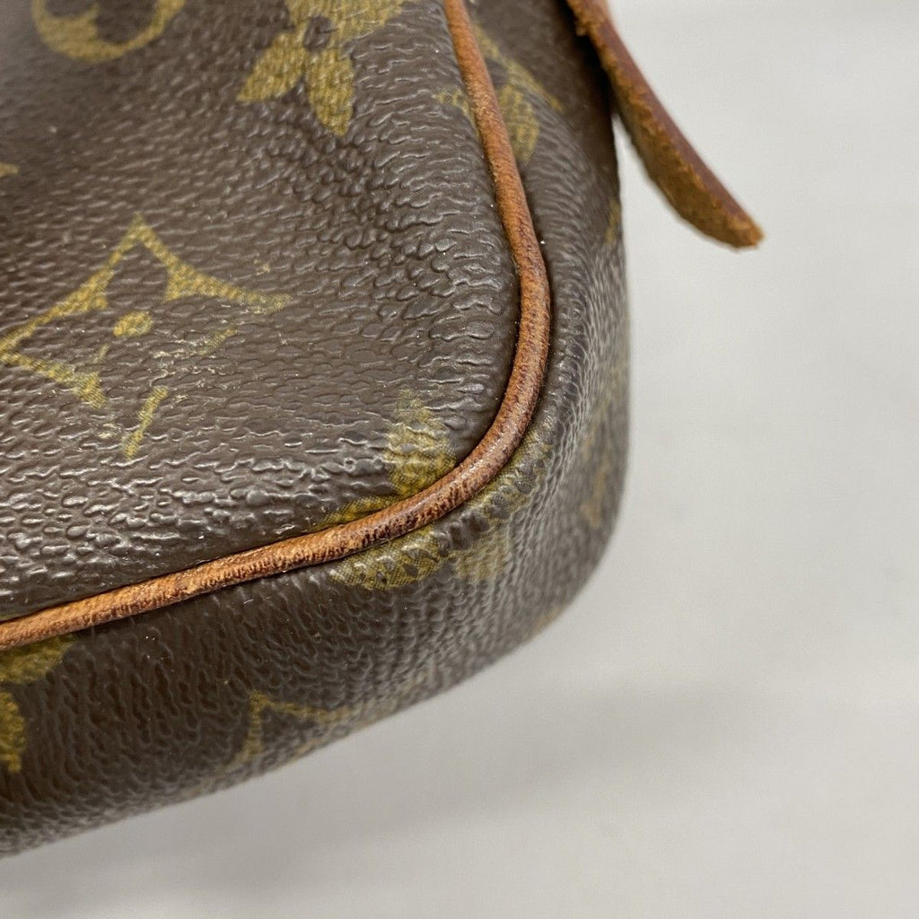 Louis Vuitton Shoulder Bag Monogram Pochette Ma Roulis Bandouliere Brown — view 7