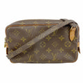 Louis Vuitton Shoulder Bag Monogram Pochette Ma Roulis Bandouliere Brown