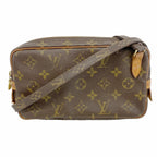 Louis Vuitton Shoulder Bag Monogram Pochette Ma Roulis Bandouliere Brown