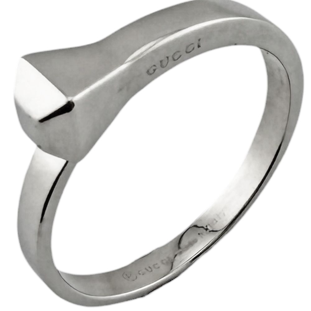 Gucci Ring 18k White Gold