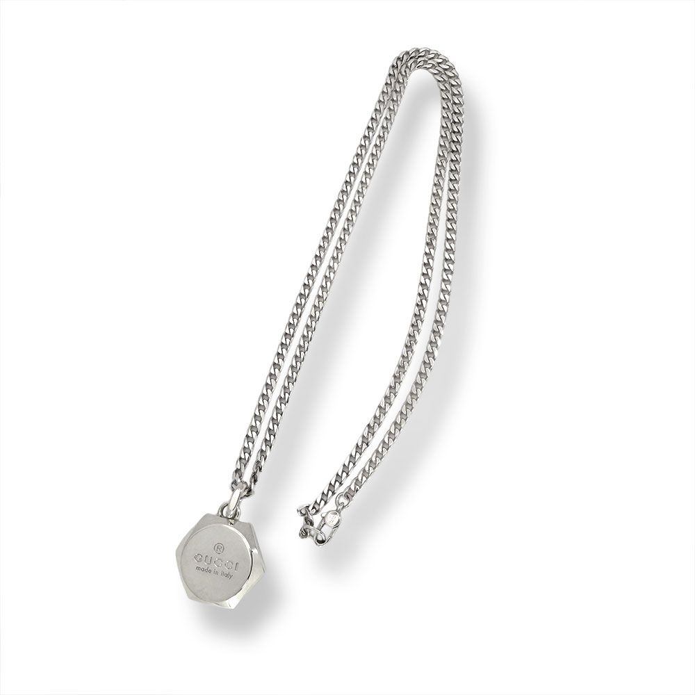 Gucci Hexagon Logo Necklace — view 3