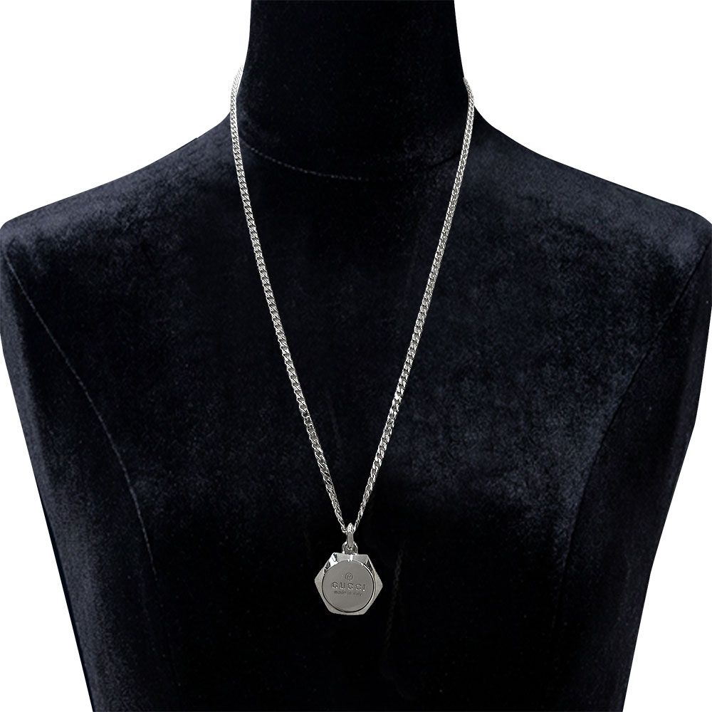 Gucci Hexagon Logo Necklace — view 7
