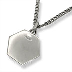 Gucci Hexagon Logo Necklace — view 2
