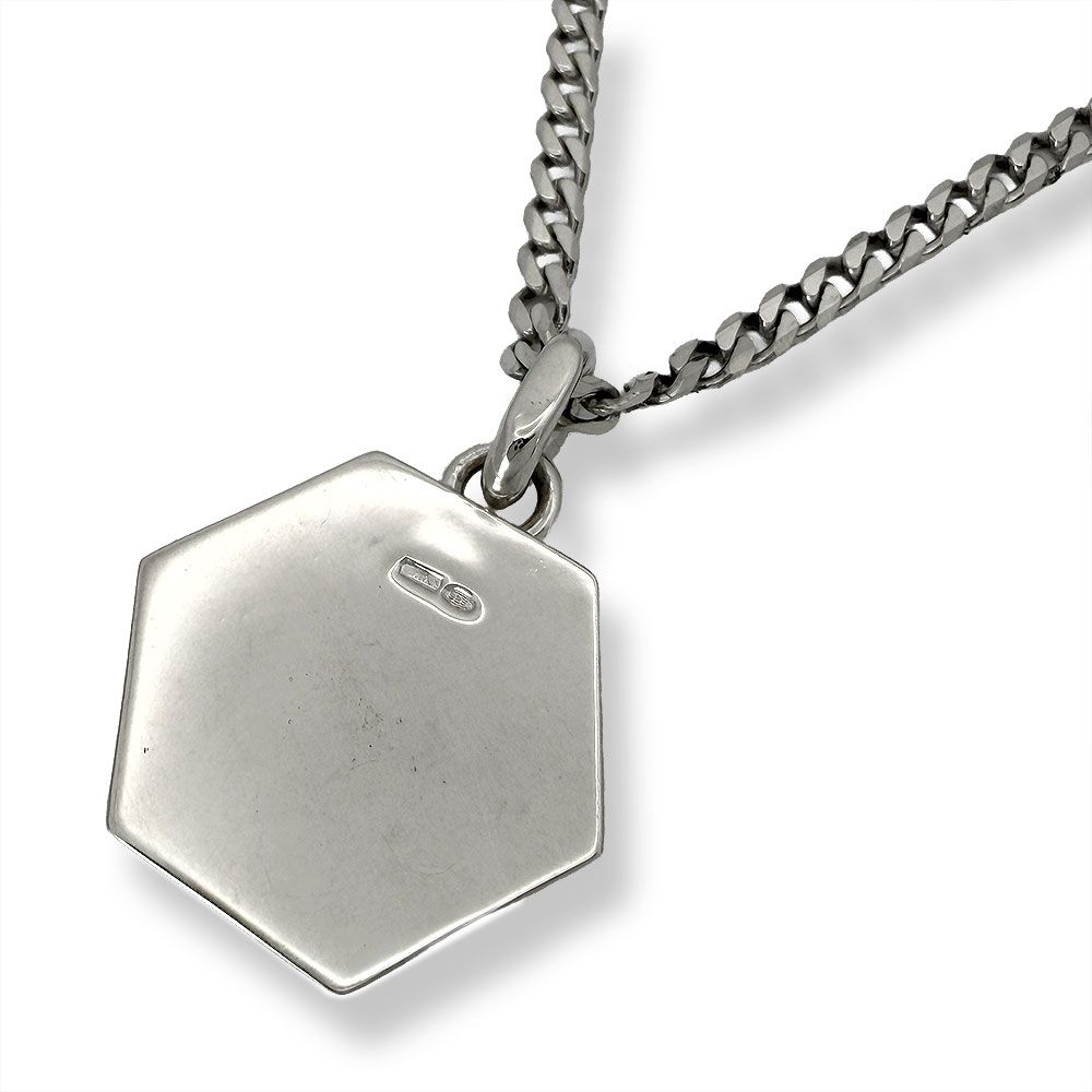 Gucci Hexagon Logo Necklace — view 2