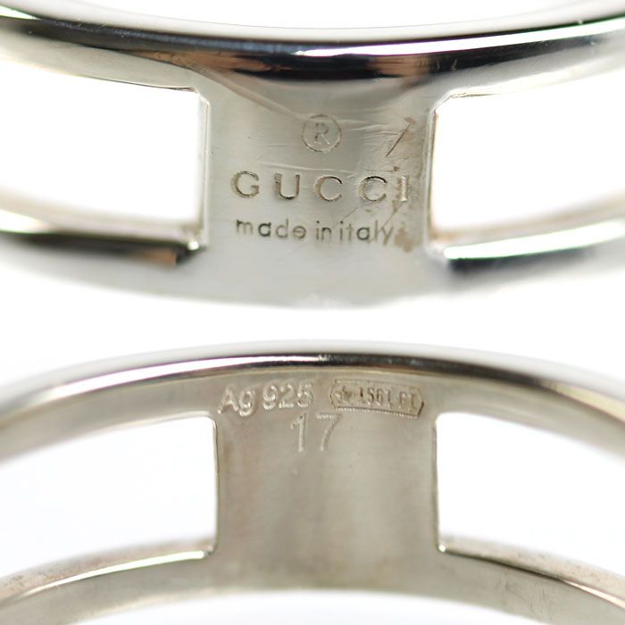 Gucci 925 Sterling Silver Charm Ring — view 5