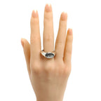 Louis Vuitton 925 Sterling Silver Ring LV Terra — view 7