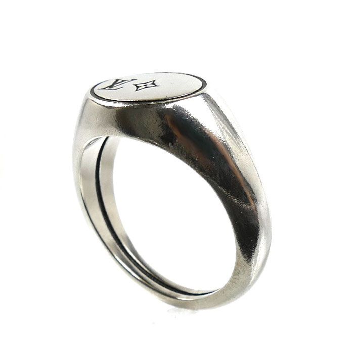 Louis Vuitton 925 Sterling Silver Ring LV Terra — view 2