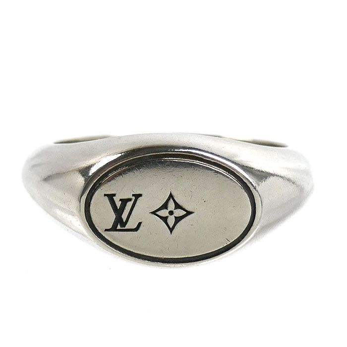 Louis Vuitton 925 Sterling Silver Ring LV Terra — view 3