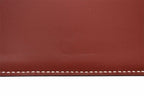 Hermes Agenda Notebook Cover Diary Vintage Box Calf Rouge — view 6