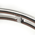 Hermes Roulis Double Tour Bracelet Metal Blue 15 cm Silver — view 8
