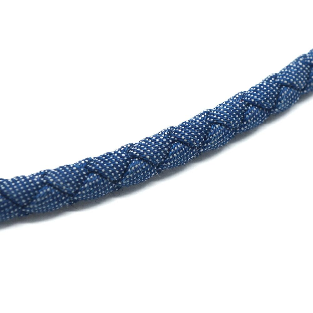 Hermes Roulis Double Tour Bracelet Metal Blue 15 cm Silver — view 9
