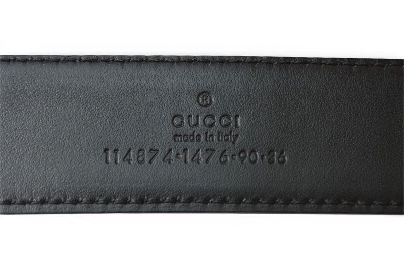 Gucci Belt GG Buckle Black 90 — view 4