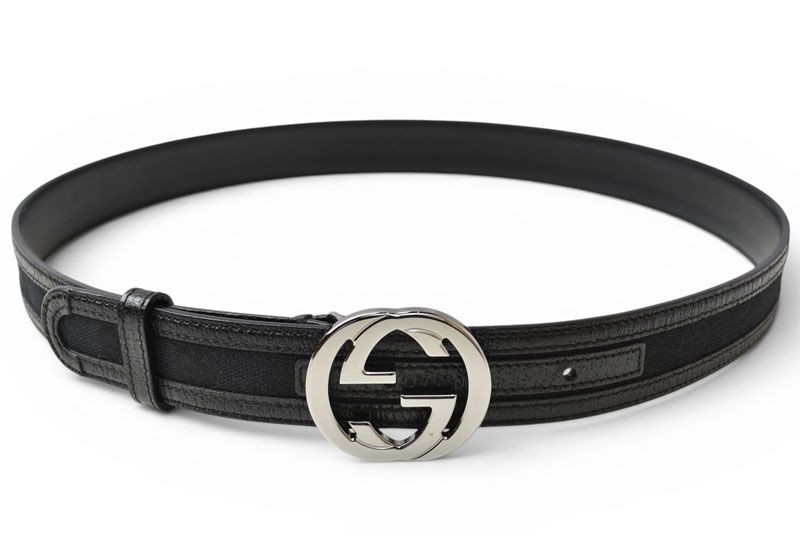Gucci Belt GG Buckle Black 90 — view 6