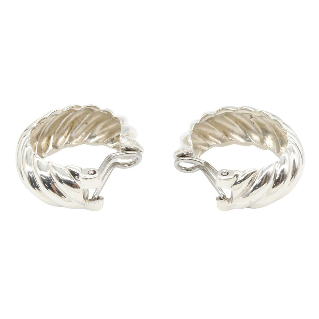 Hermes Earrings Twist 925 Sterling Silver — view 3