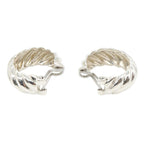 Hermes Earrings Twist 925 Sterling Silver — view 3