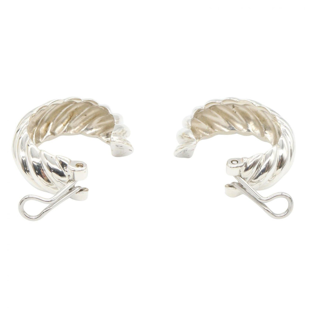 Hermes Earrings Twist 925 Sterling Silver — view 4