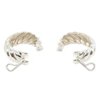 Hermes Earrings Twist 925 Sterling Silver — view 4