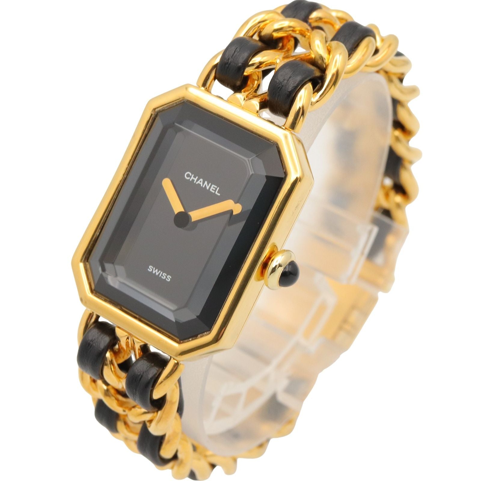 Chanel Watch Premiere S Black Leather — view 2