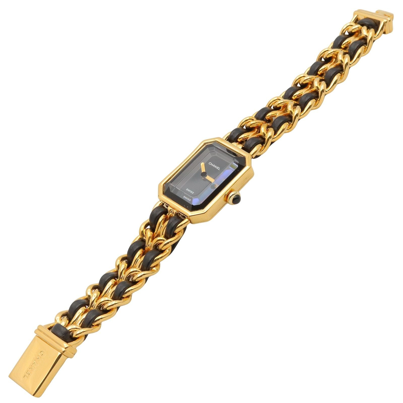 Chanel Watch Premiere S Black Leather — view 4