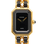 Chanel Watch Premiere S Black Leather