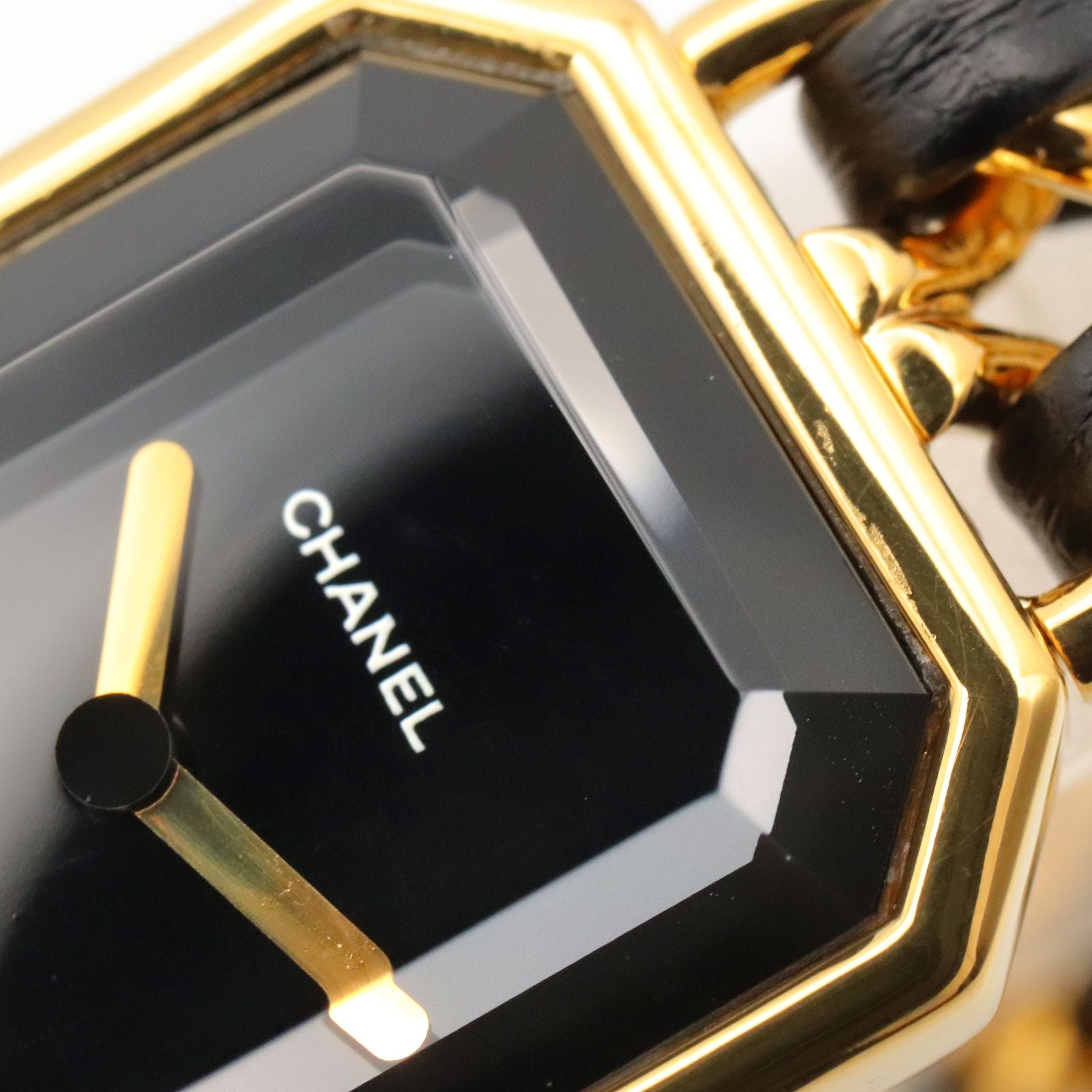 Chanel Watch Premiere S Black Leather — view 9