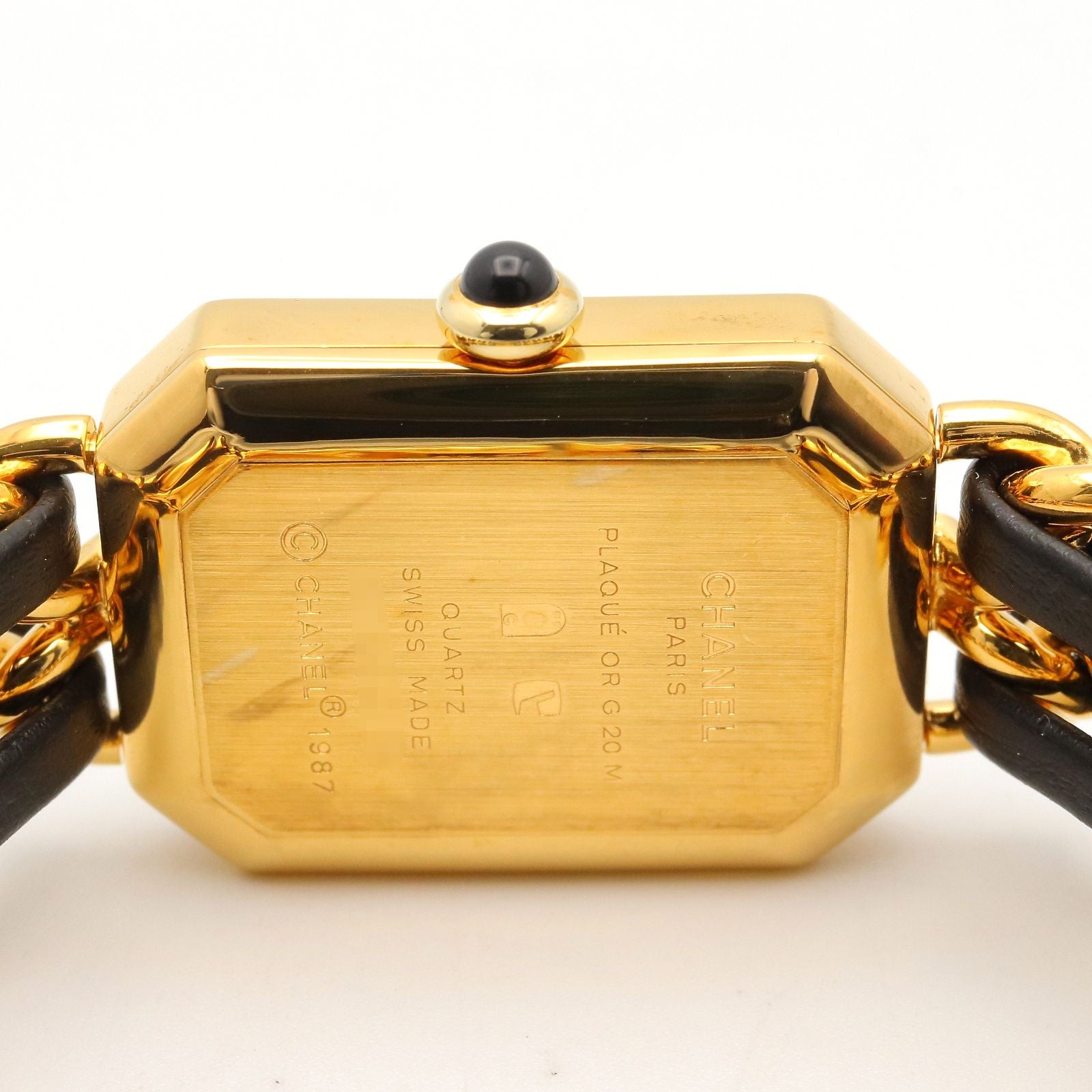 Chanel Watch Premiere S Black Leather — view 6