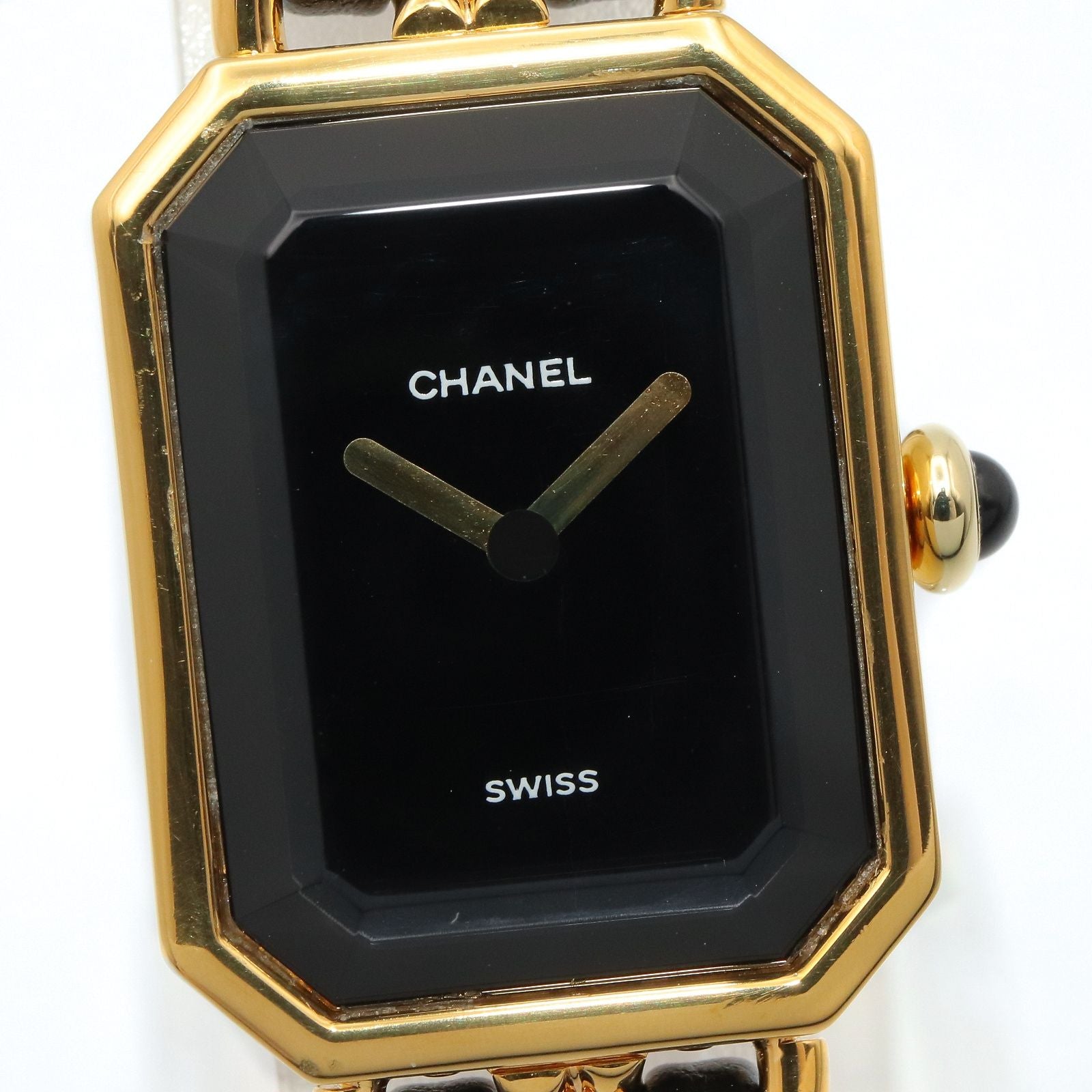Chanel Watch Premiere S Black Leather — view 3