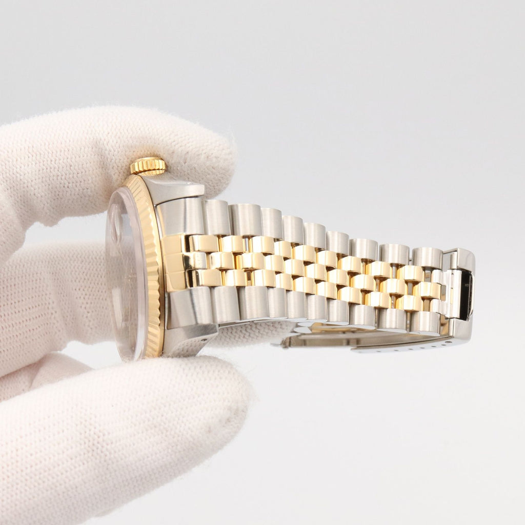 Rolex Datejust Number BL BA 18k Stainless Steel — view 8
