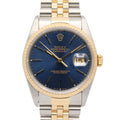 Rolex Datejust Number BL BA 18k Stainless Steel