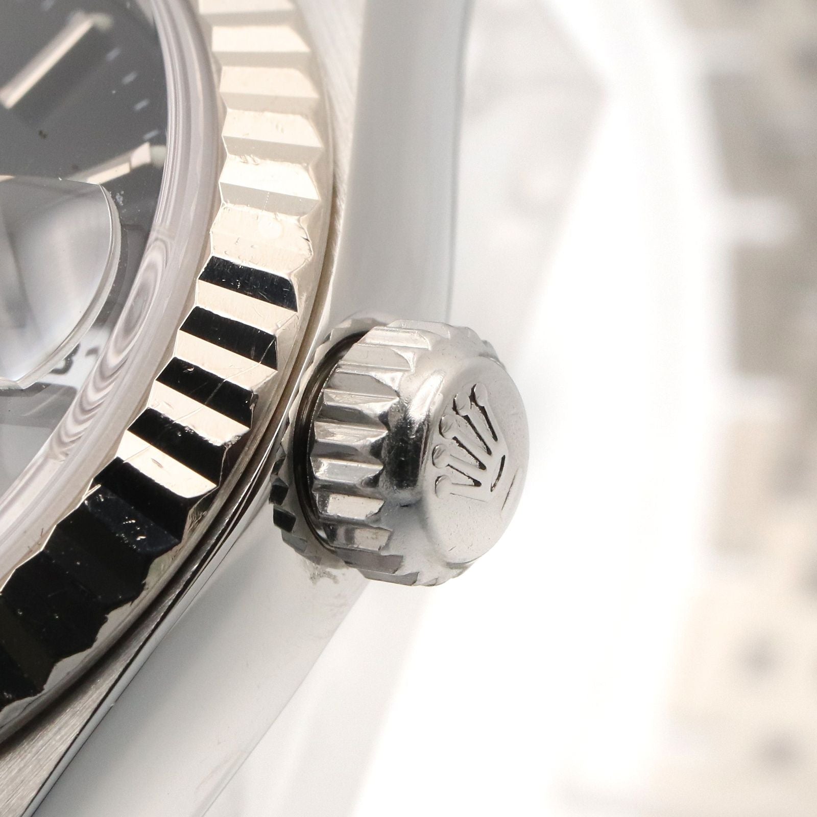 Rolex Datejust P Number BK BA 18k White Gold Stainless Steel — view 5
