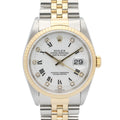 Rolex Datejust Diamond Number WH RO QP 18k Stainless Steel