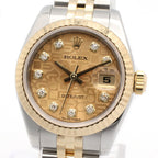 Rolex Datejust Diamond Number CH Con NP 18k Stainless Steel — view 3
