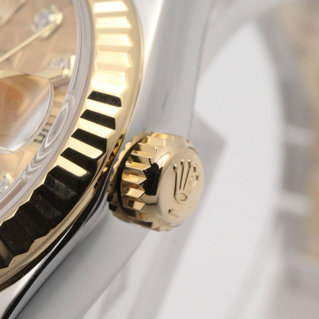 Rolex Datejust Diamond Number CH Con NP 18k Stainless Steel — view 6