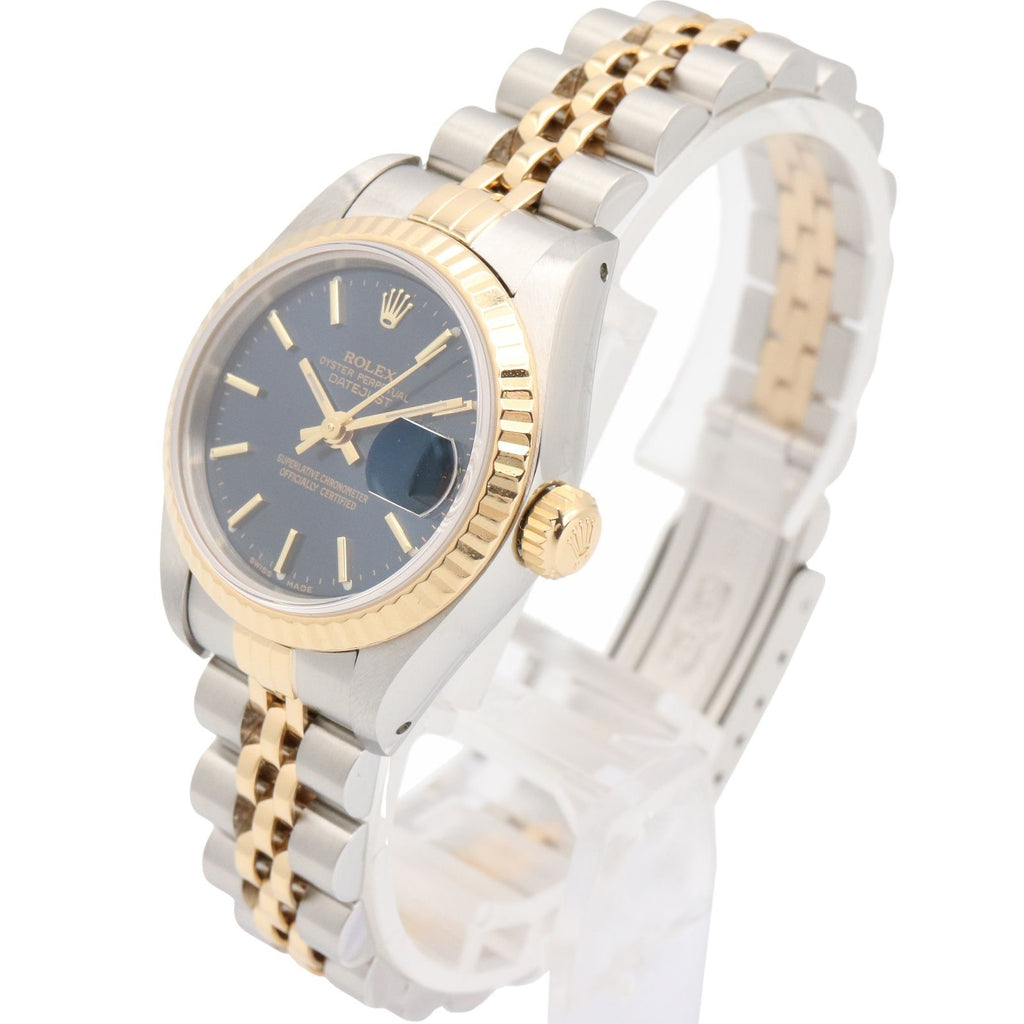 Rolex Datejust L Number BL BA 18k Stainless Steel — view 2