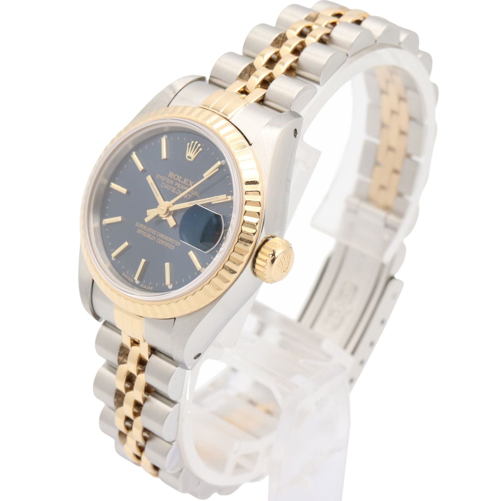 Rolex Datejust L Number BL BA 18k Stainless Steel — view 2