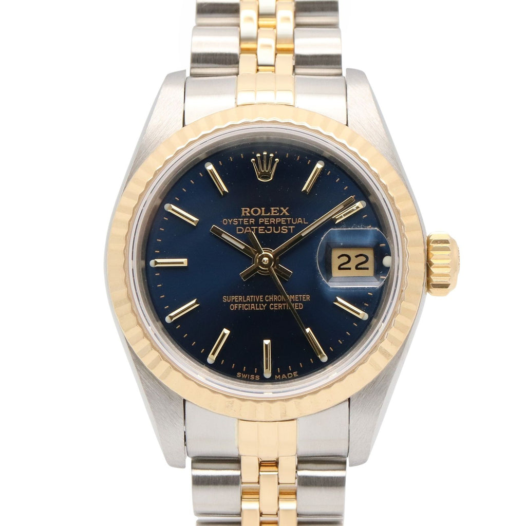 Rolex Datejust L Number BL BA 18k Stainless Steel