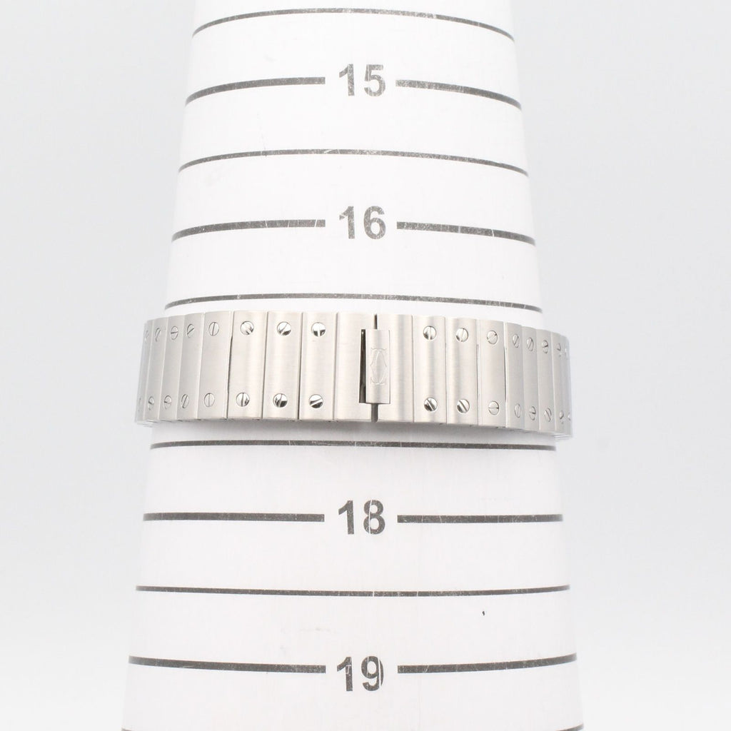 Cartier Watch Santos de Cartier SM Silver Stainless Steel — view 7