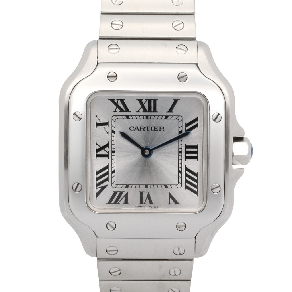 Cartier Watch Santos de Cartier SM Silver Stainless Steel