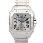 Cartier Watch Santos de Cartier SM Silver Stainless Steel