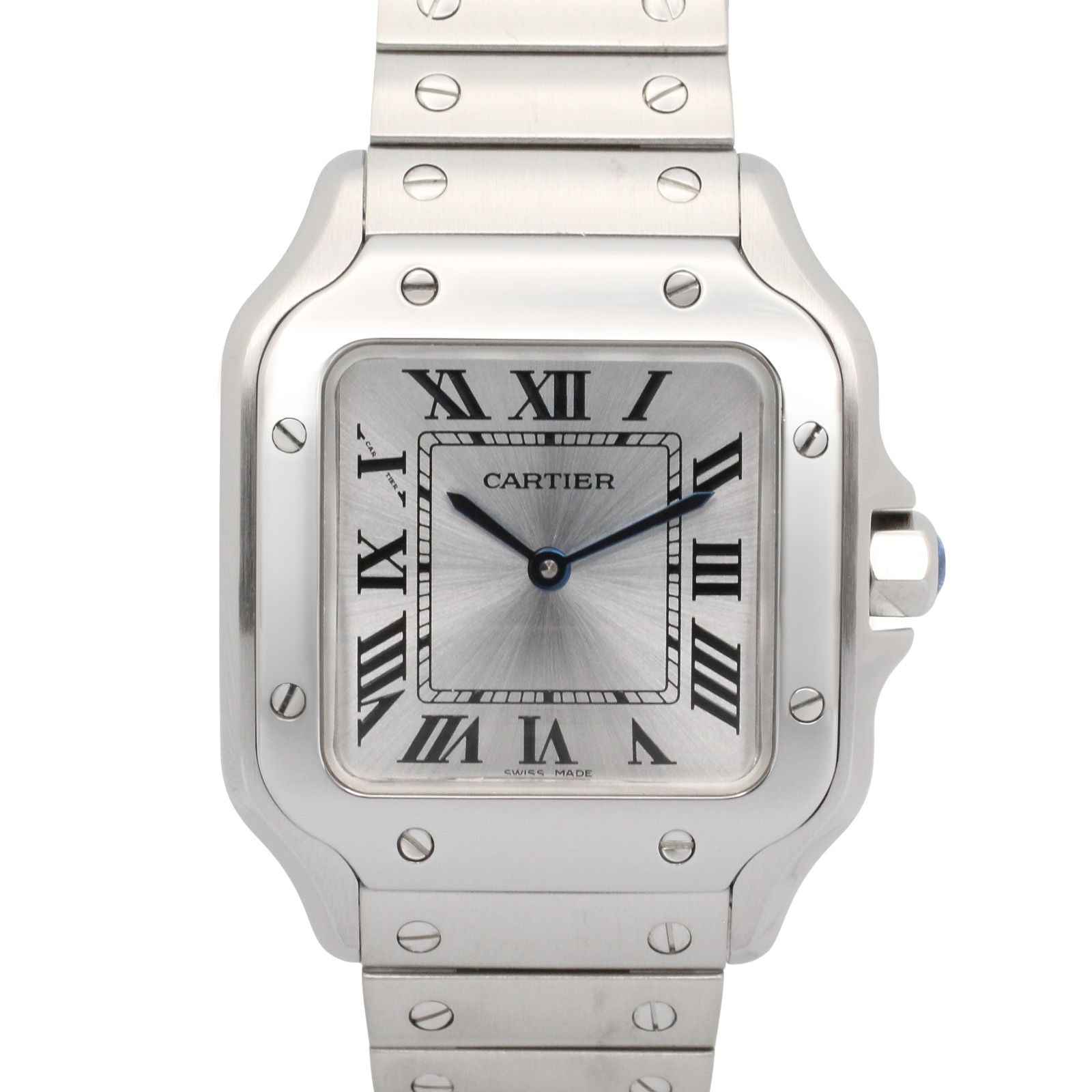 Cartier Watch Santos de Cartier SM Silver Stainless Steel